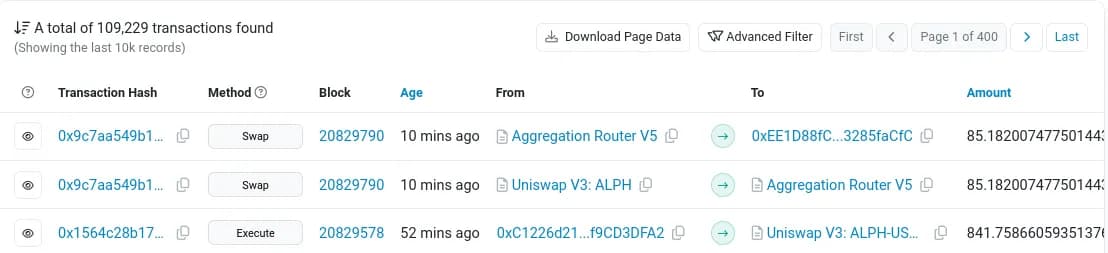 wrapped Alephium on Ethereum - logo
